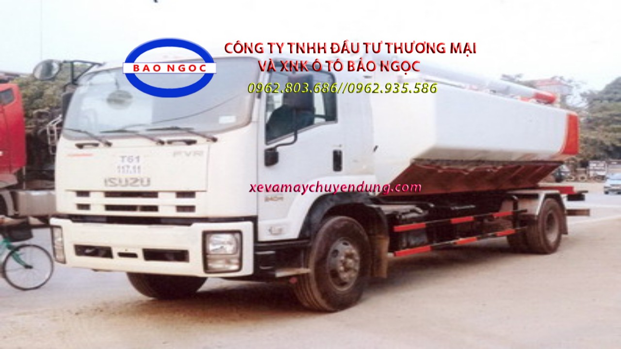 Xe bồn chở cám, thức ăn chăn nuôi