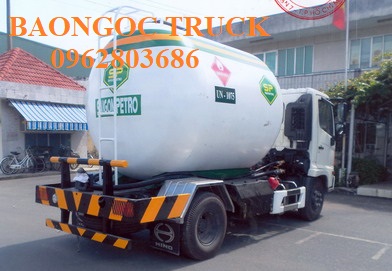 Xe bồn chở LPG 9 khối