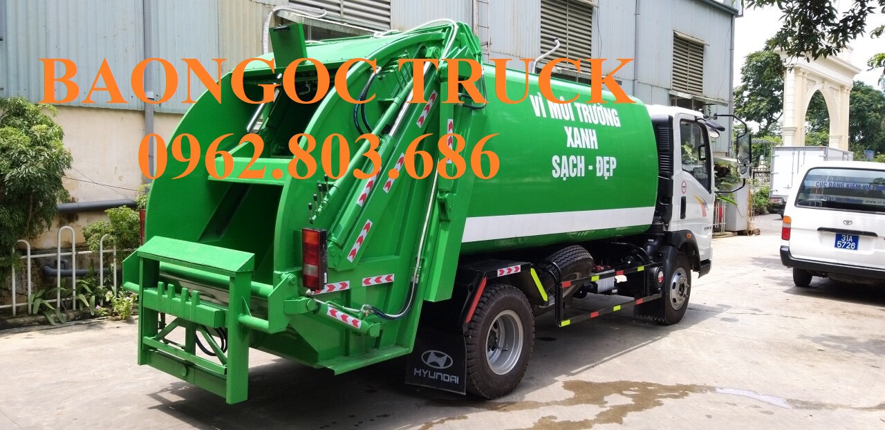 Xe howo chở rác 7 khối