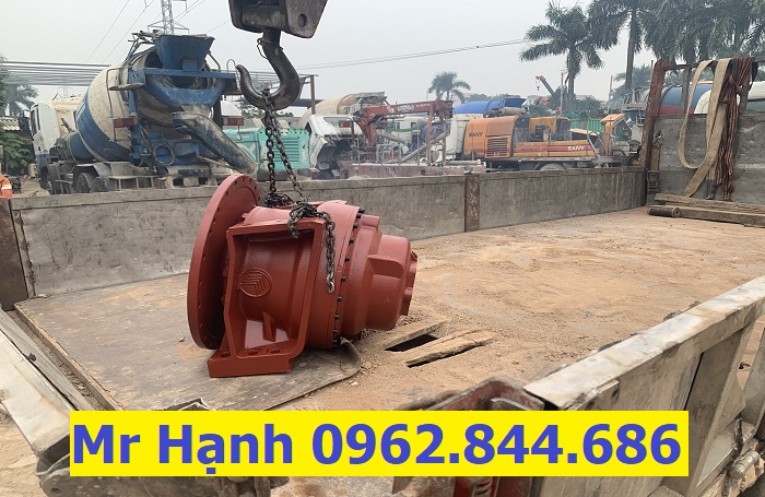 hộp giảm tốc xe bồn trộn bê tông