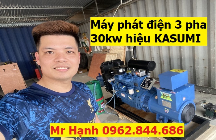 máy phát điện 3 pha 30kw