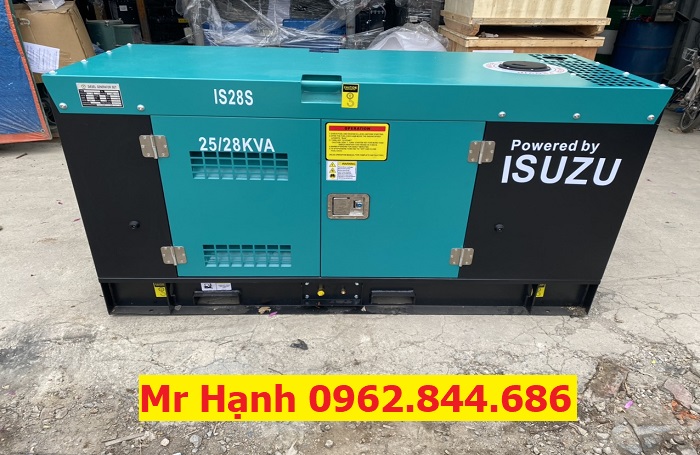 máy phát điện isuzu 25kva tại hà nội