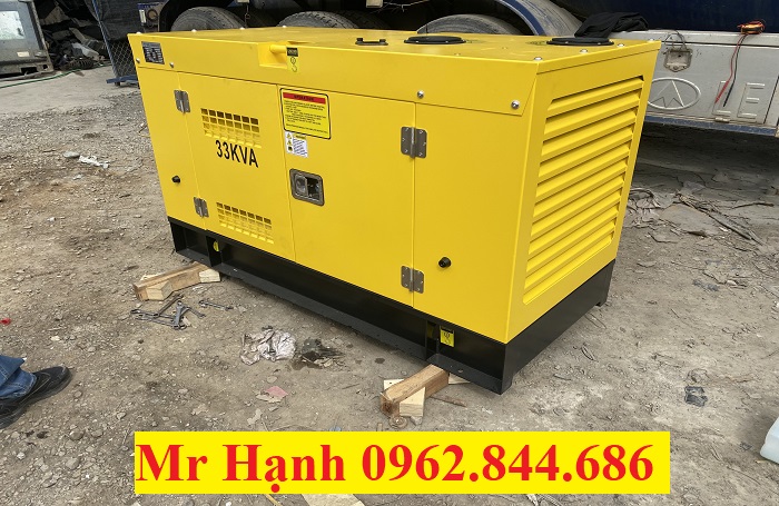 bán máy phát điện isuzu 33kva treo container lạnh