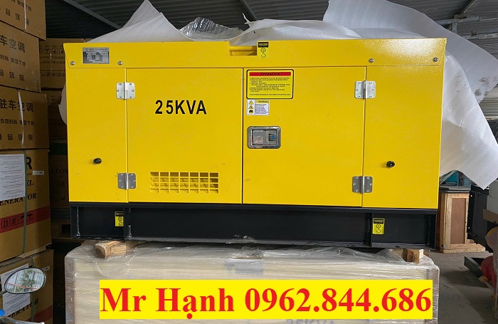 máy phát điện isuzu 25 kva