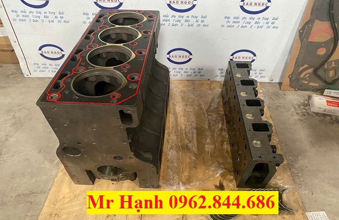 bán lốc máy động cơ lai téc chở xi măng