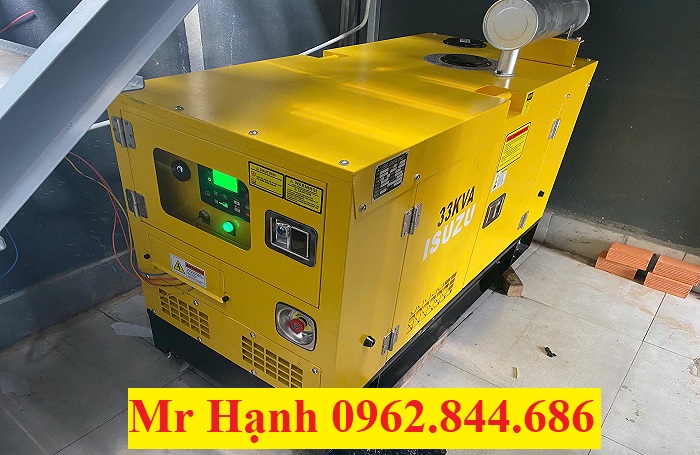 máy phát điện isuzu 3 pha 33kva
