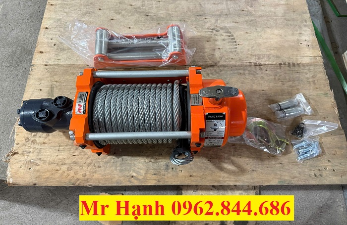 tời kéo thuỷ lực 6,8 tấn