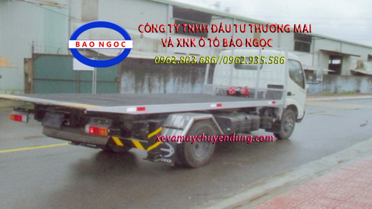 Xe cứu hộ sàn trượt hino XZU 650