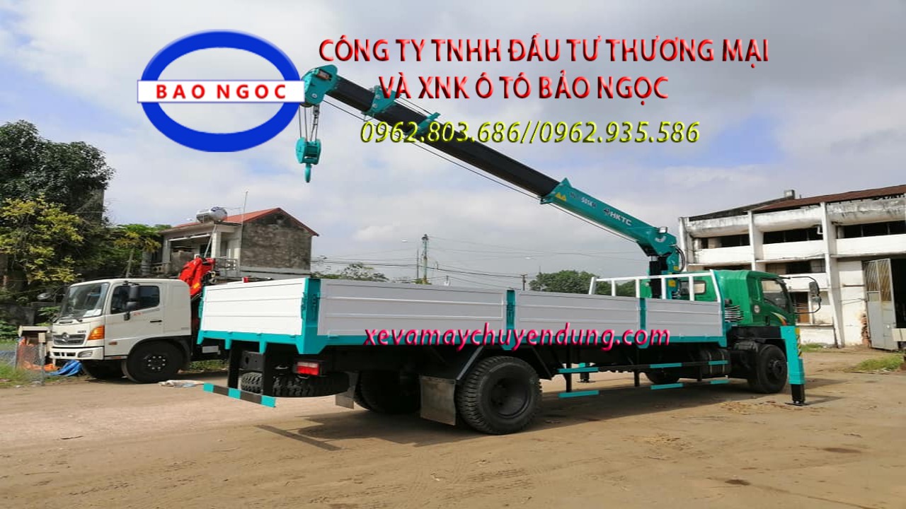 Xe cẩu 7 tấn tmt cẩu 5 tấn hktc