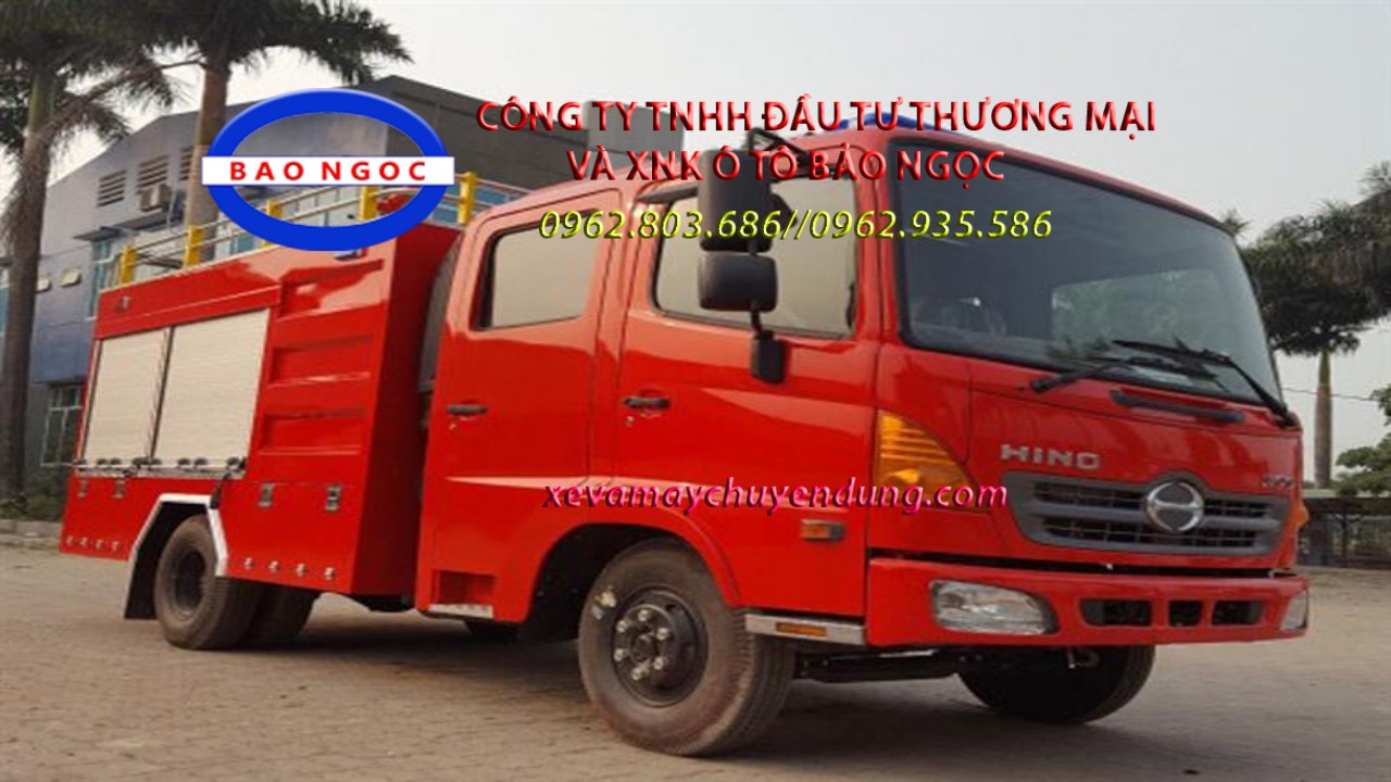 Xe chữa cháy cứu hỏa hino FC