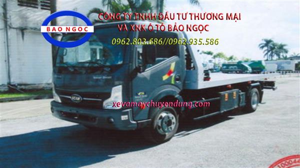 Xe veam VT651 cứu hộ giao thông sàn trượt kéo chở xe 