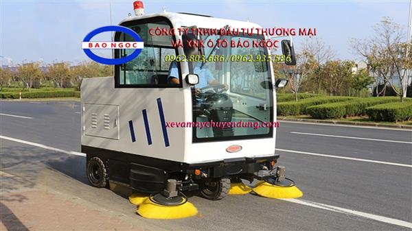 Xe quét rác nhà xưởng 240 lít