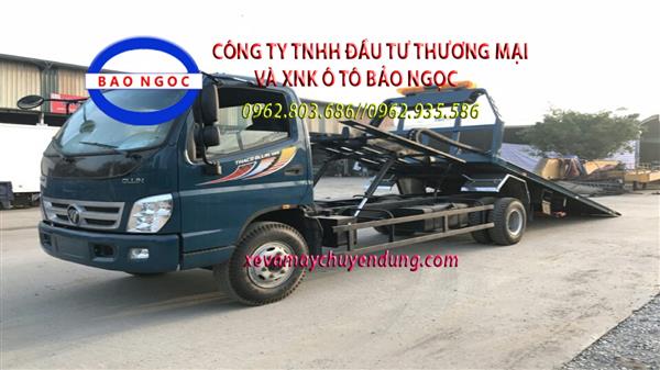 Xe cứu hộ giao thông sàn trượt thaco ollin 700C