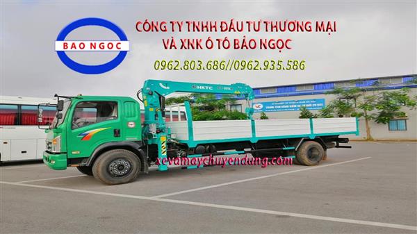 Xe tải TMT gắn cẩu 5 tấn HKTC