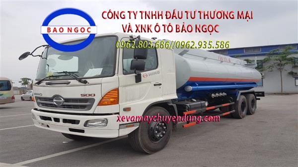 Xe bồn chở xăng dầu 19 khối HINO FL