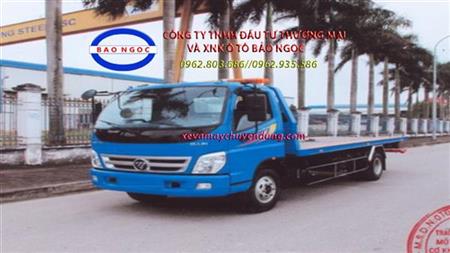 Xe cứu hộ giao thông sàn trượt kéo chở xe thaco ollin 700C