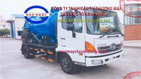 Xe hút chất thải 4200 lít HINO FC