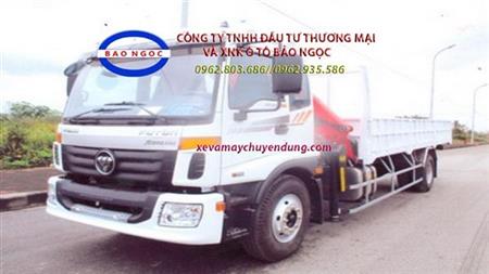 Xe tải thaco auman c160 gắn cẩu Palfinger Pk11002