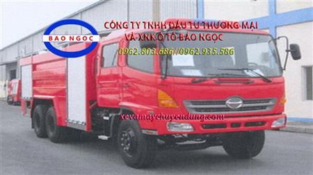 Xe chữa cháy cứu hỏa 8 khối hino FM