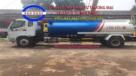 Xe bồn chở xăng dầu 12 khối thaco 950a