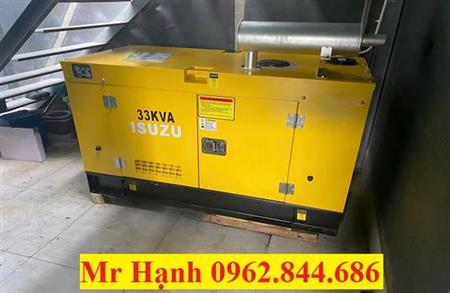 MÁY PHÁT ĐIỆN ISUZU 33KVA
