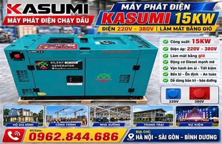 MÁY PHÁT ĐIỆN KASUMI 15KW