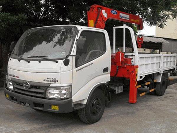 Xe Tải Hino FC Gắn Cẩu KANGLIM 3 Tấn KS633